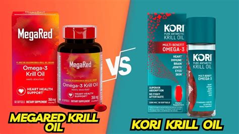 kori krill oil vs megared.